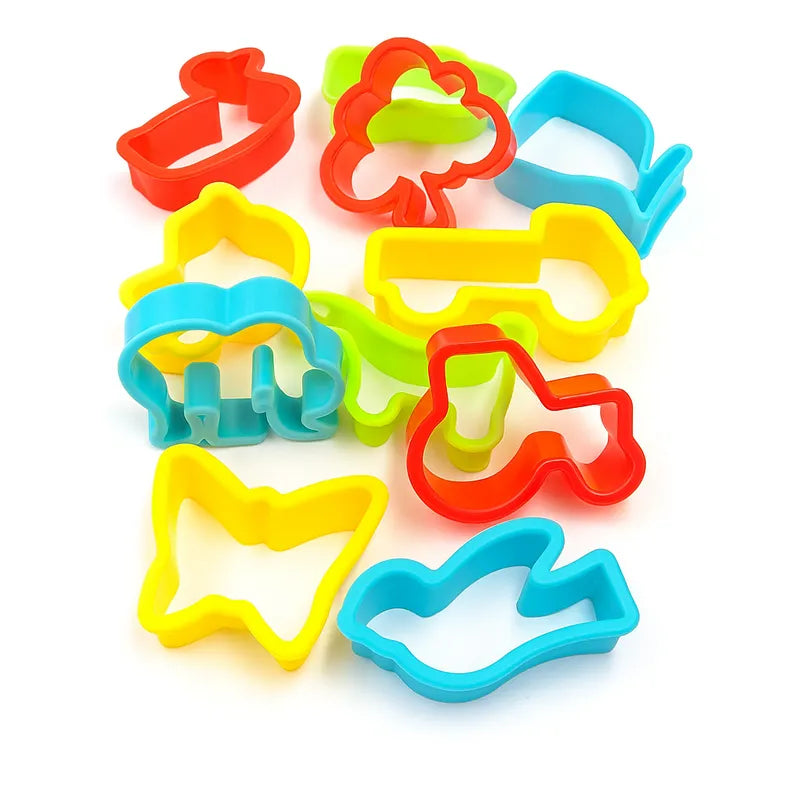 Creation Station Pack of 8 Dough Cutters-Creation Station Pack of 8 Dough Cutters