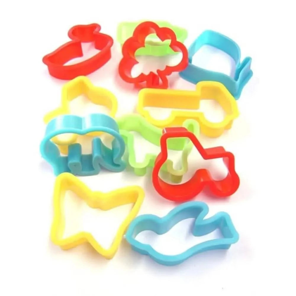 Creation Station Pack of 8 Dough Cutters-Creation Station Pack of 8 Dough Cutters