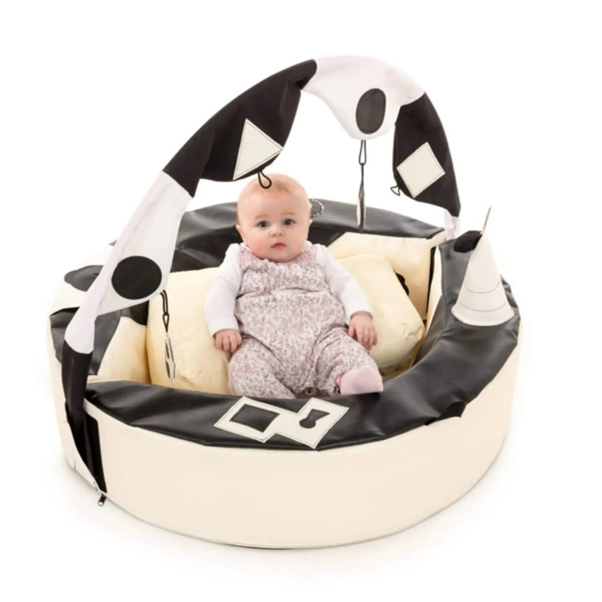 Crescent Ring with Activity Arch-Crescent Ring with Activity Arch