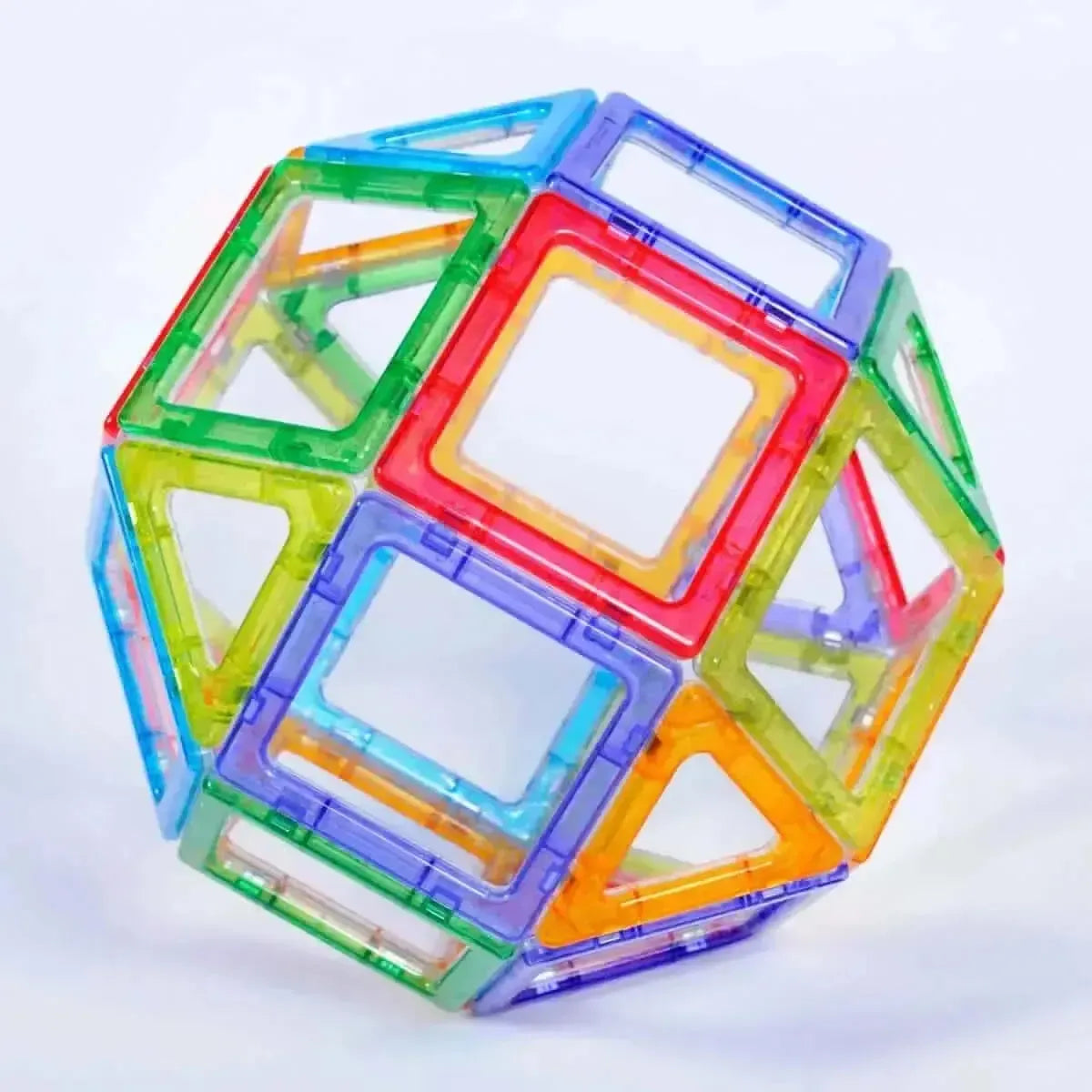 Crystal Megamag Polydron 36pcs-Crystal Megamag Polydron 36pcs