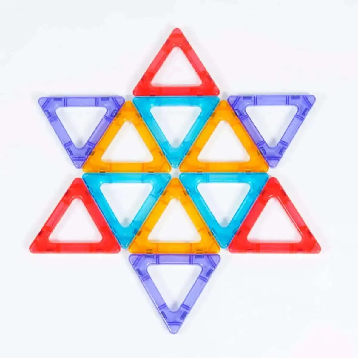 Crystal Megamag Polydron 36pcs-Crystal Megamag Polydron 36pcs