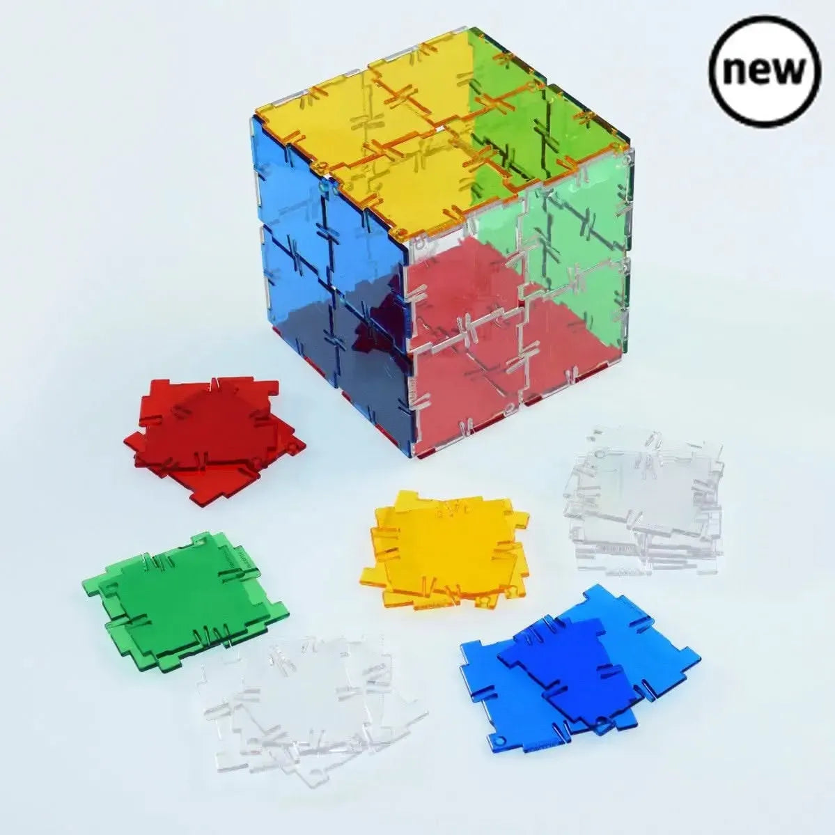 Crystal Polydron Basic Set-Crystal Polydron Basic Set