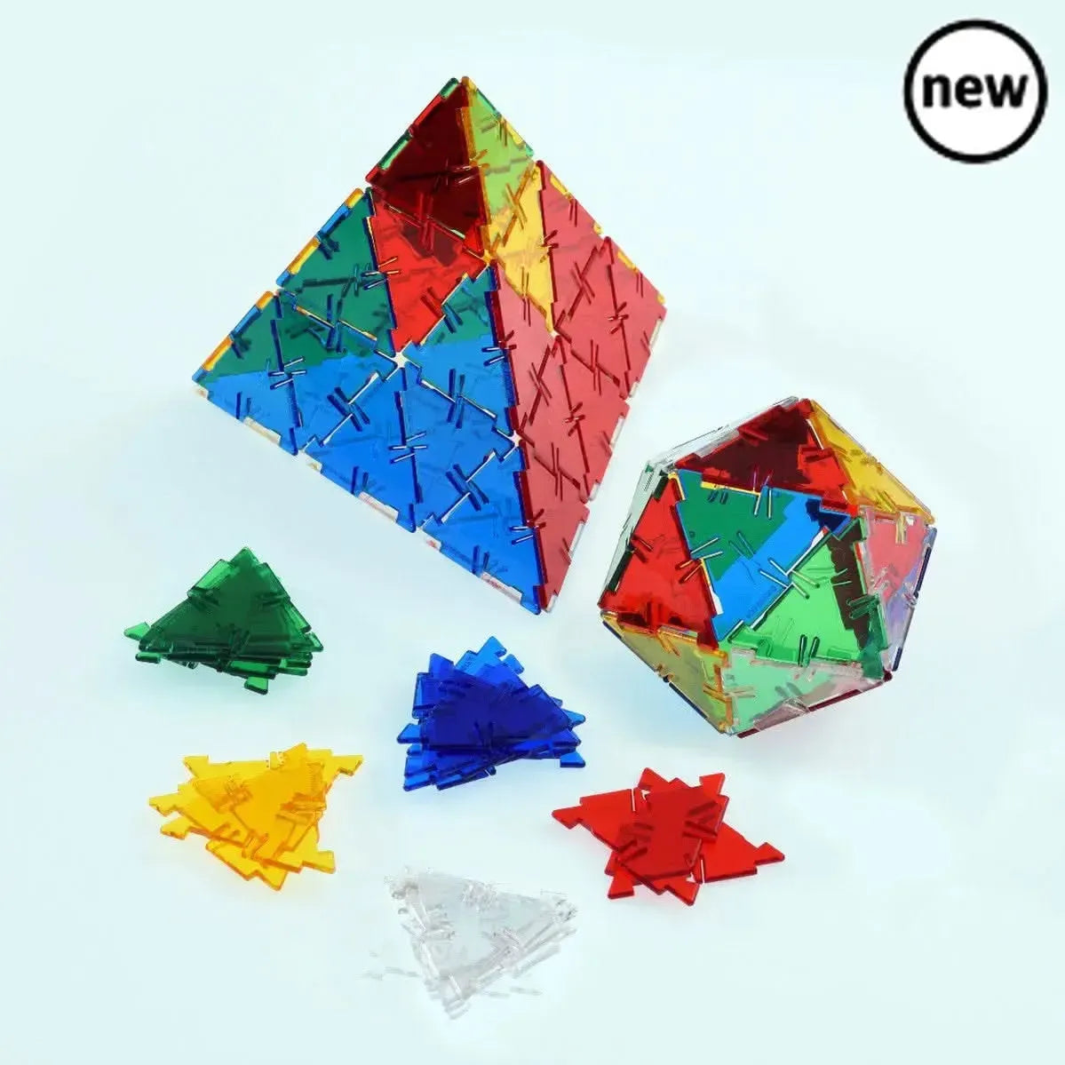 Crystal Polydron Basic Set-Crystal Polydron Basic Set