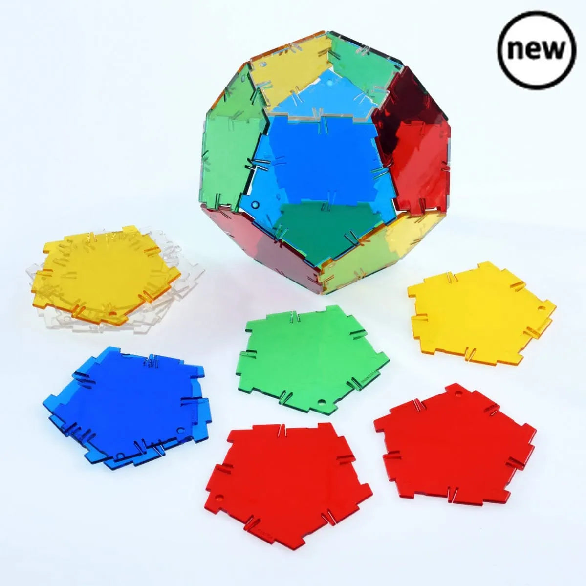 Crystal Polydron Basic Set-Crystal Polydron Basic Set