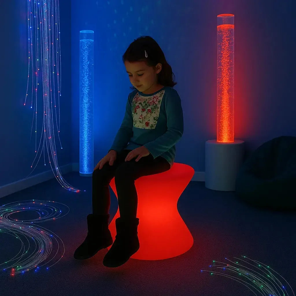 Curved LED Sensory Seat-Curved LED Sensory Seat