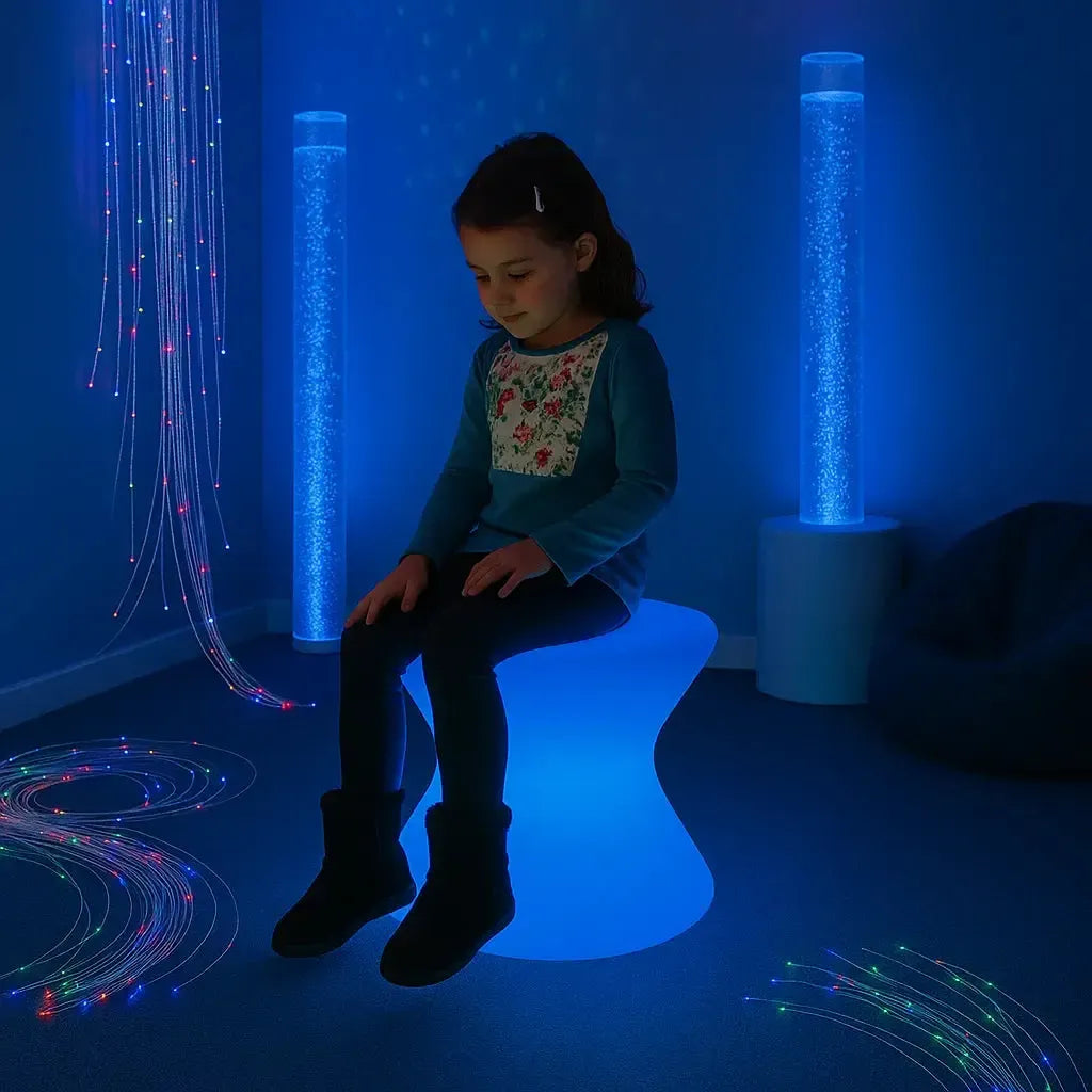 Curved LED Sensory Seat-Curved LED Sensory Seat