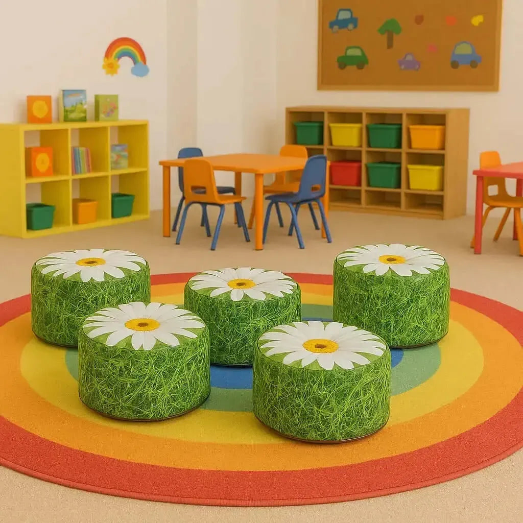 Daisy Beany Buffet Set of 4-Daisy Beany Buffet Set of 4