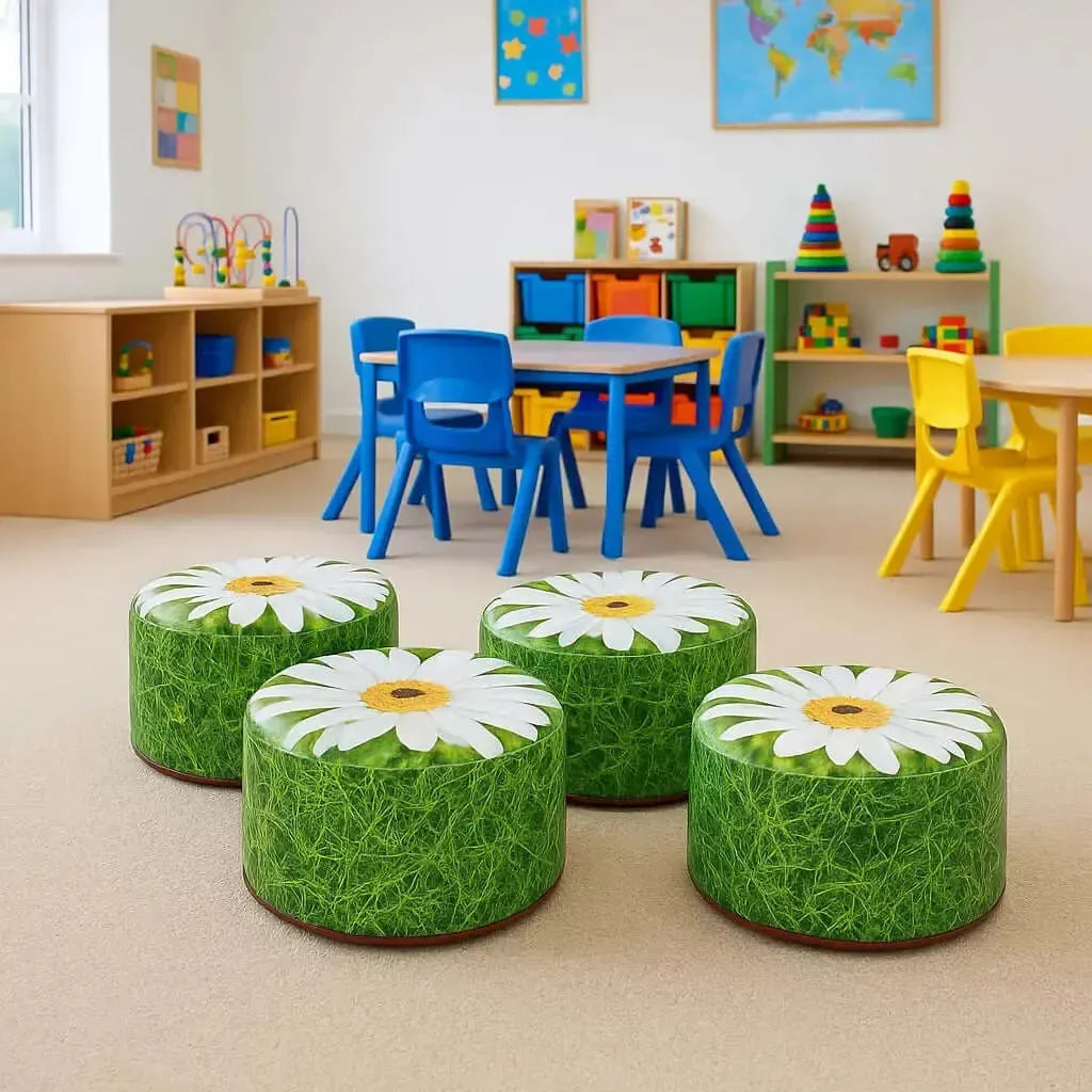 Daisy Beany Buffet Set of 4-Daisy Beany Buffet Set of 4