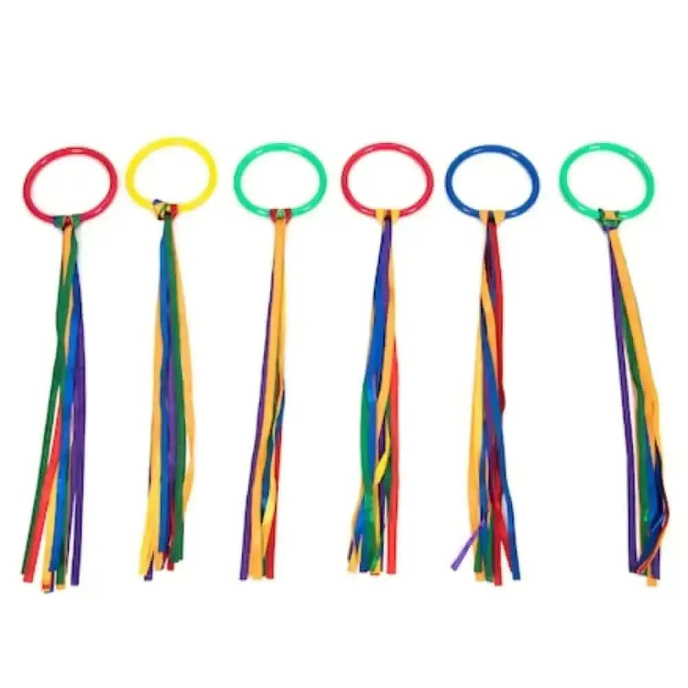 Dancing Ribbon Rings 6pk-Dancing Ribbon Rings 6pk