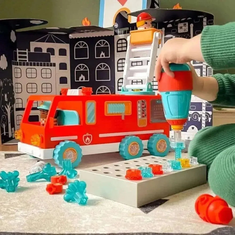 Design & Drill® Bolt Buddies Fire Truck-Design & Drill® Bolt Buddies Fire Truck