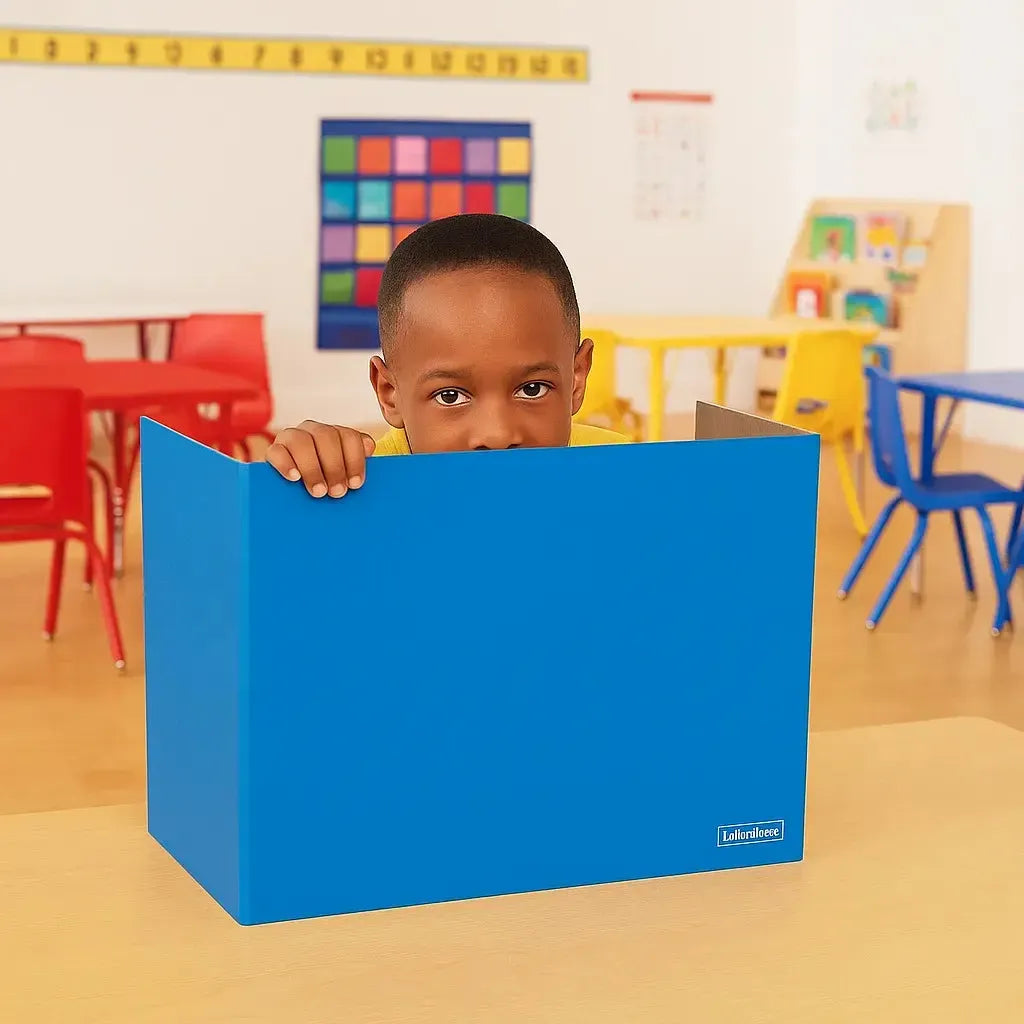 Desk Privacy Partition 10 Pack-Desk Privacy Partition 10 Pack