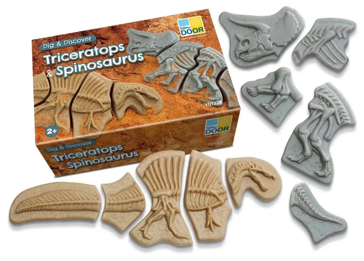 Dig and Discover – Triceratops & Spinosaurus-Dig and Discover – Triceratops & Spinosaurus