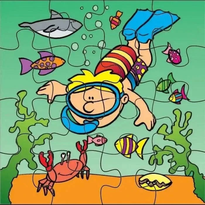 Diver Jumbo Puzzle-Diver Jumbo Puzzle
