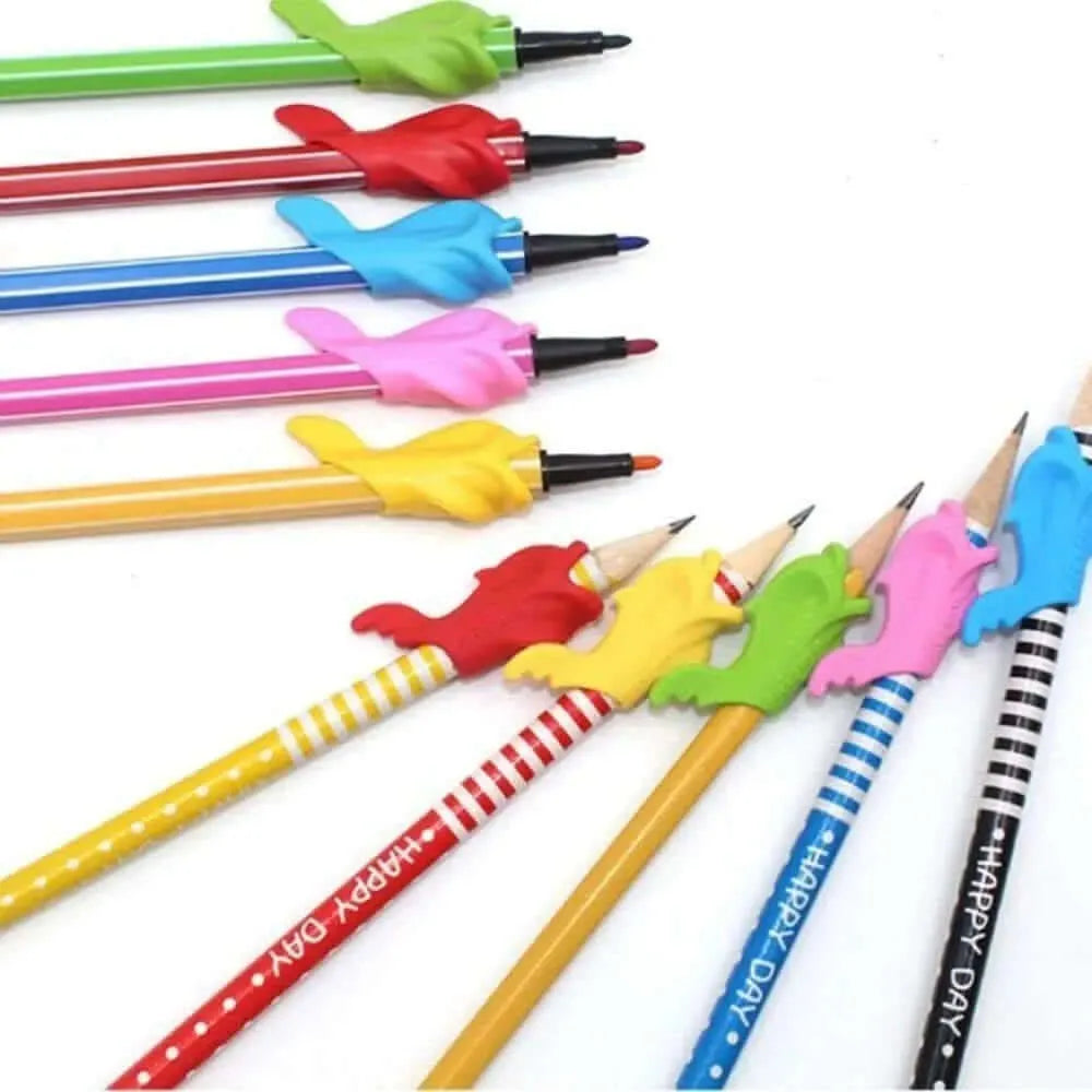 Dolphin Pencil Grips Pack of 5-Dolphin Pencil Grips Pack of 5