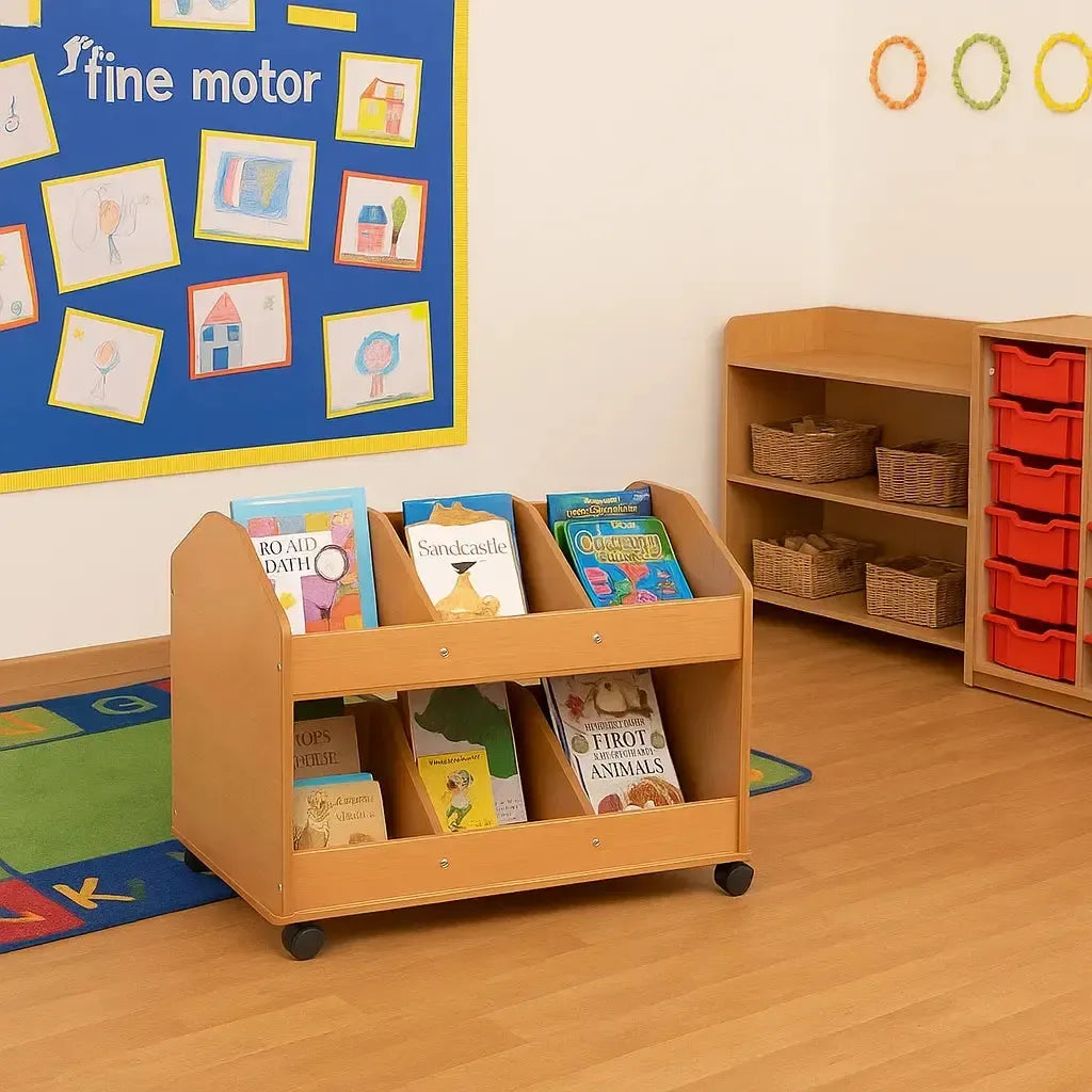 Double Sided Mobile Classroom Organiser-Double Sided Mobile Classroom Organiser