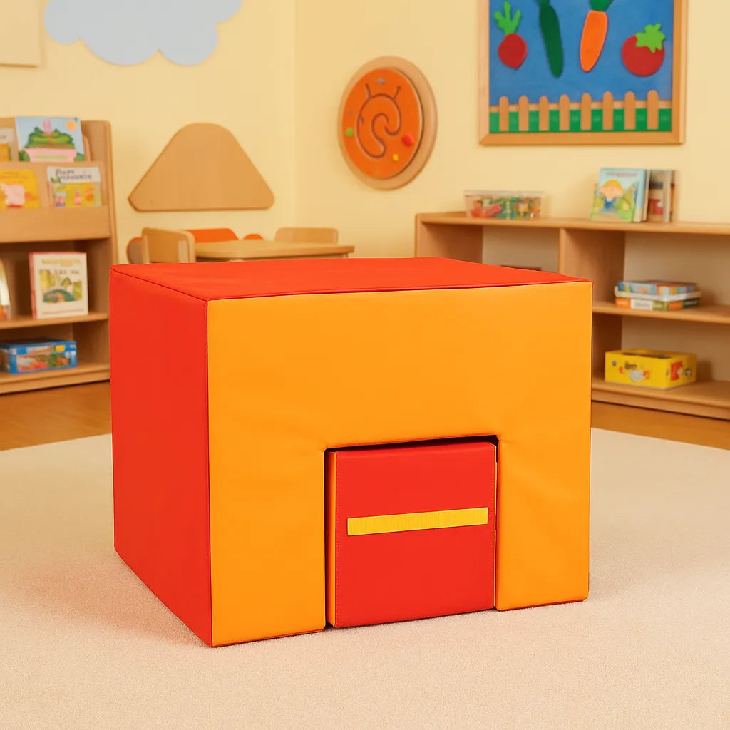 Early Years Crawl Through Soft Play Tunnel and Seat-Early Years Crawl Through Soft Play Tunnel and Seat