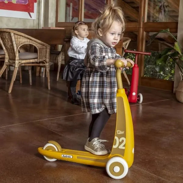 Early Years Dino Ride On - Yellow-Early Years Dino Ride On - Yellow