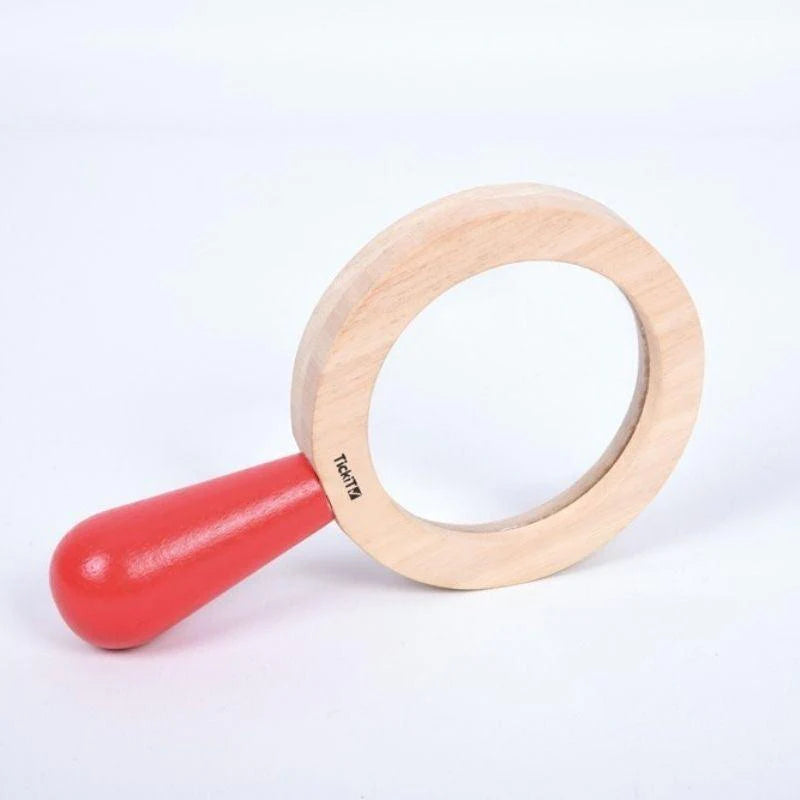 Easy Hold Wooden Hand Lens-Easy Hold Wooden Hand Lens
