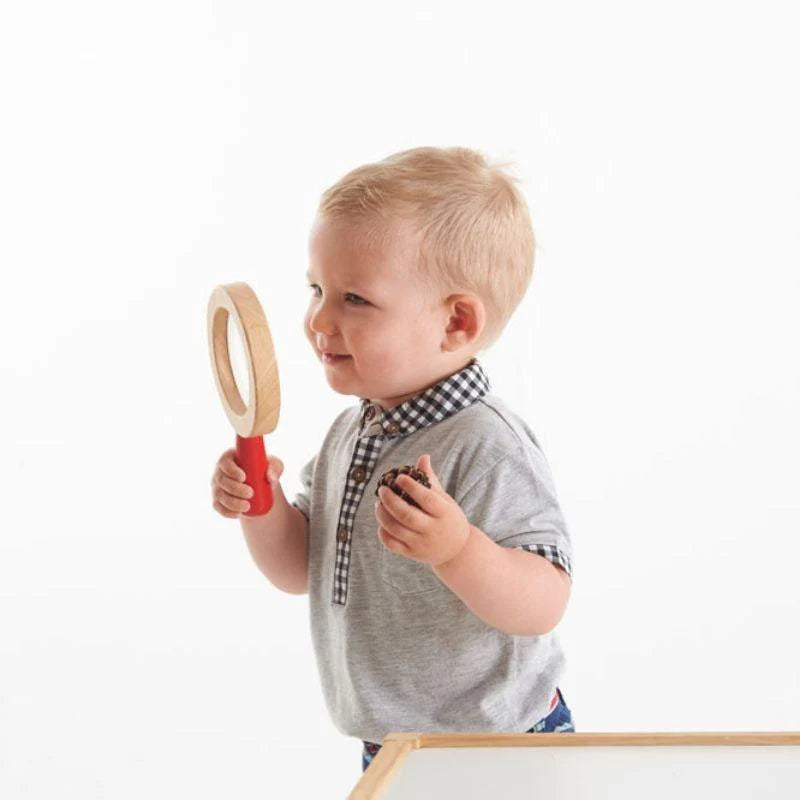 Easy Hold Wooden Hand Lens-Easy Hold Wooden Hand Lens