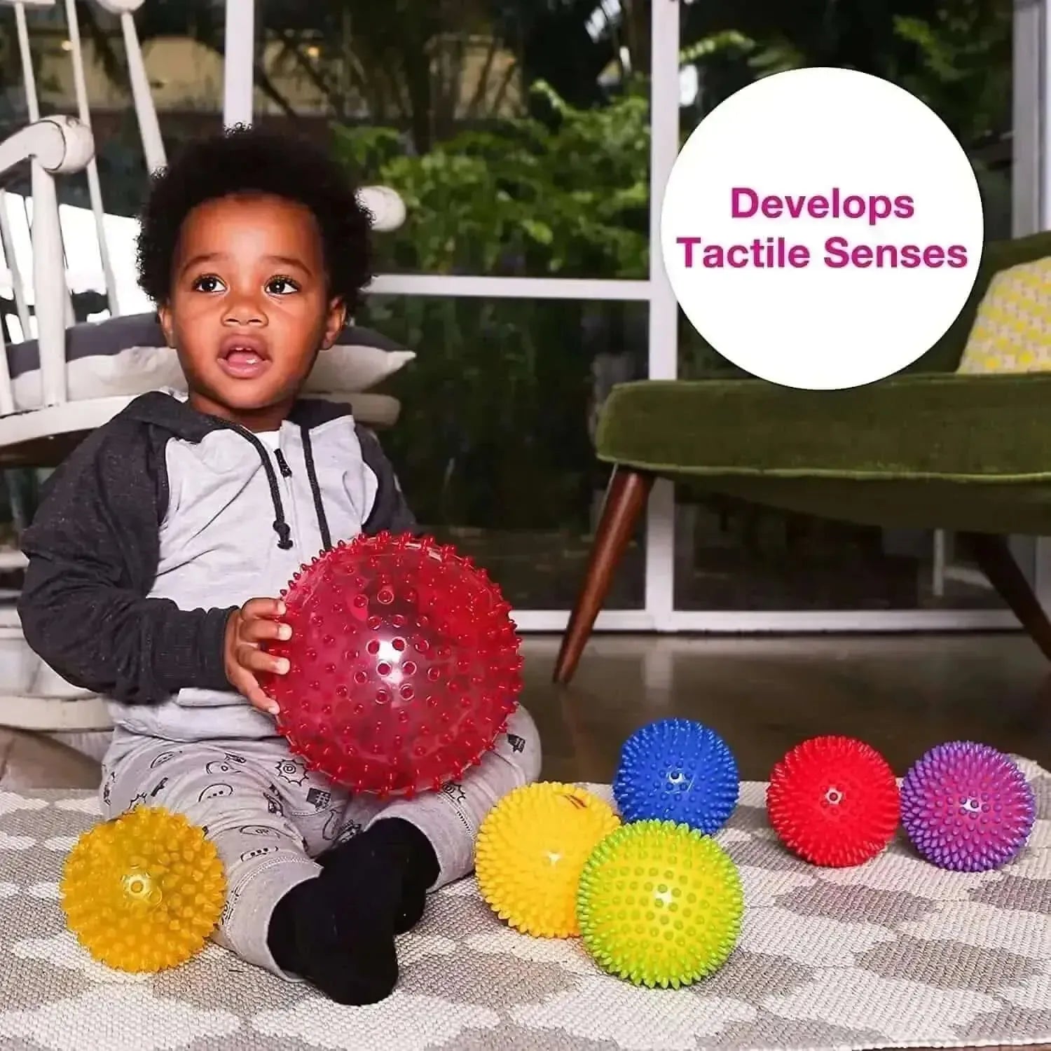 Edushape 18cm See Me Sensory Ball-Edushape 18cm See Me Sensory Ball