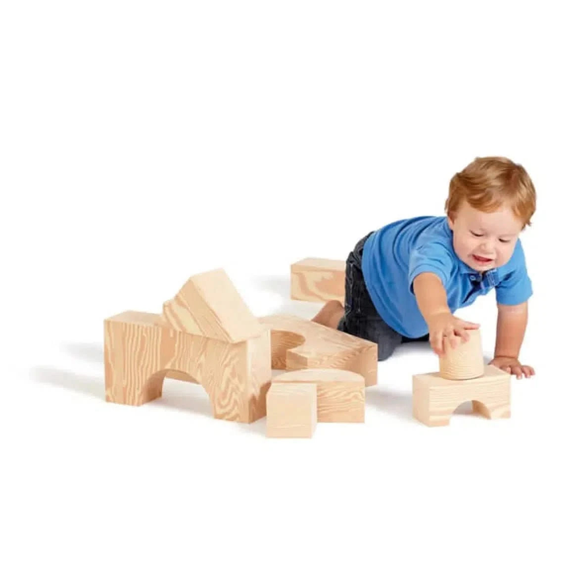 Edushape Big Wood Like Foam Blocks-Edushape Big Wood Like Foam Blocks