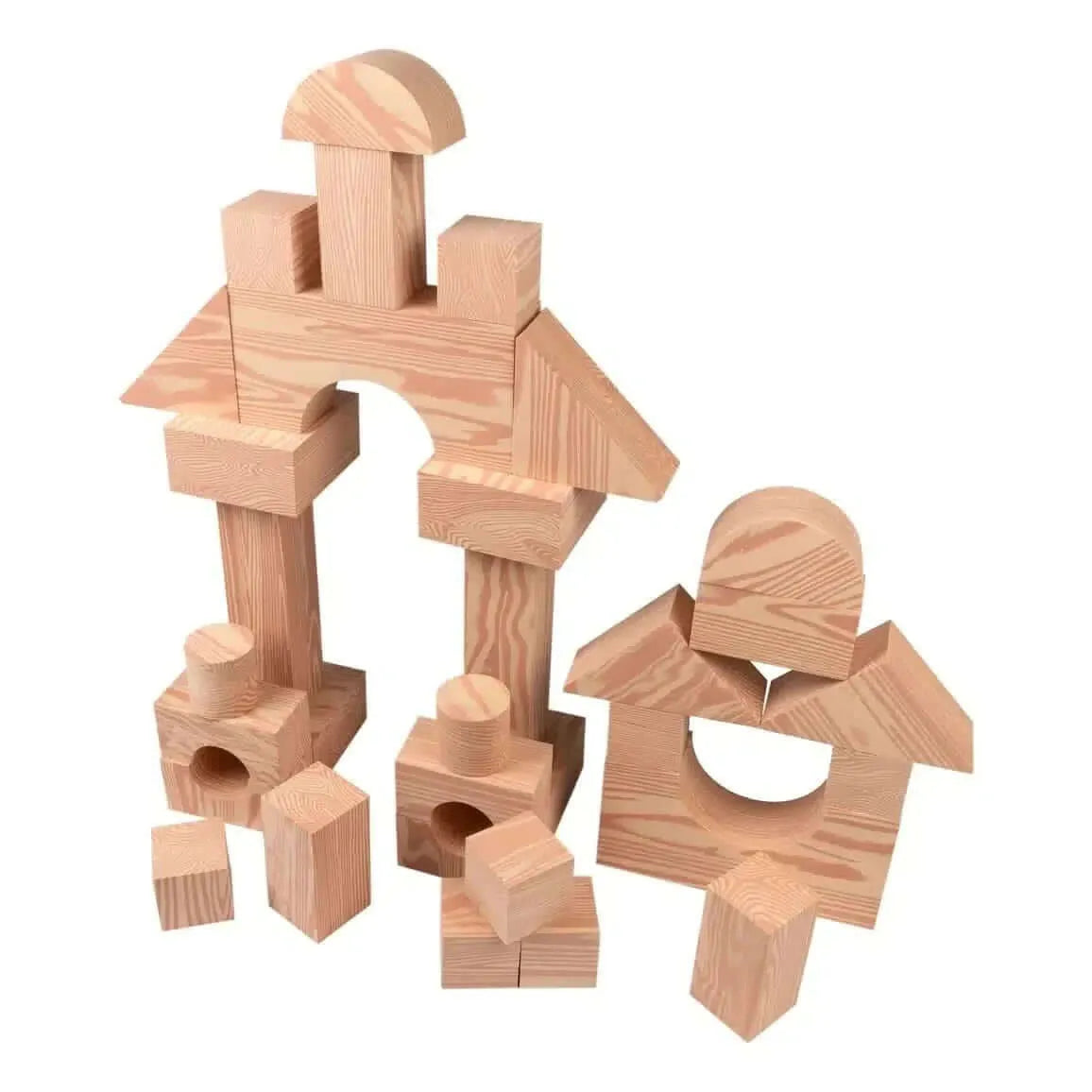 Edushape Big Wood Like Foam Blocks-Edushape Big Wood Like Foam Blocks