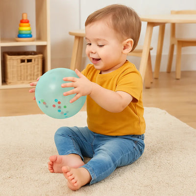 Edushape Rainbow Soft Ball-Edushape Rainbow Soft Ball