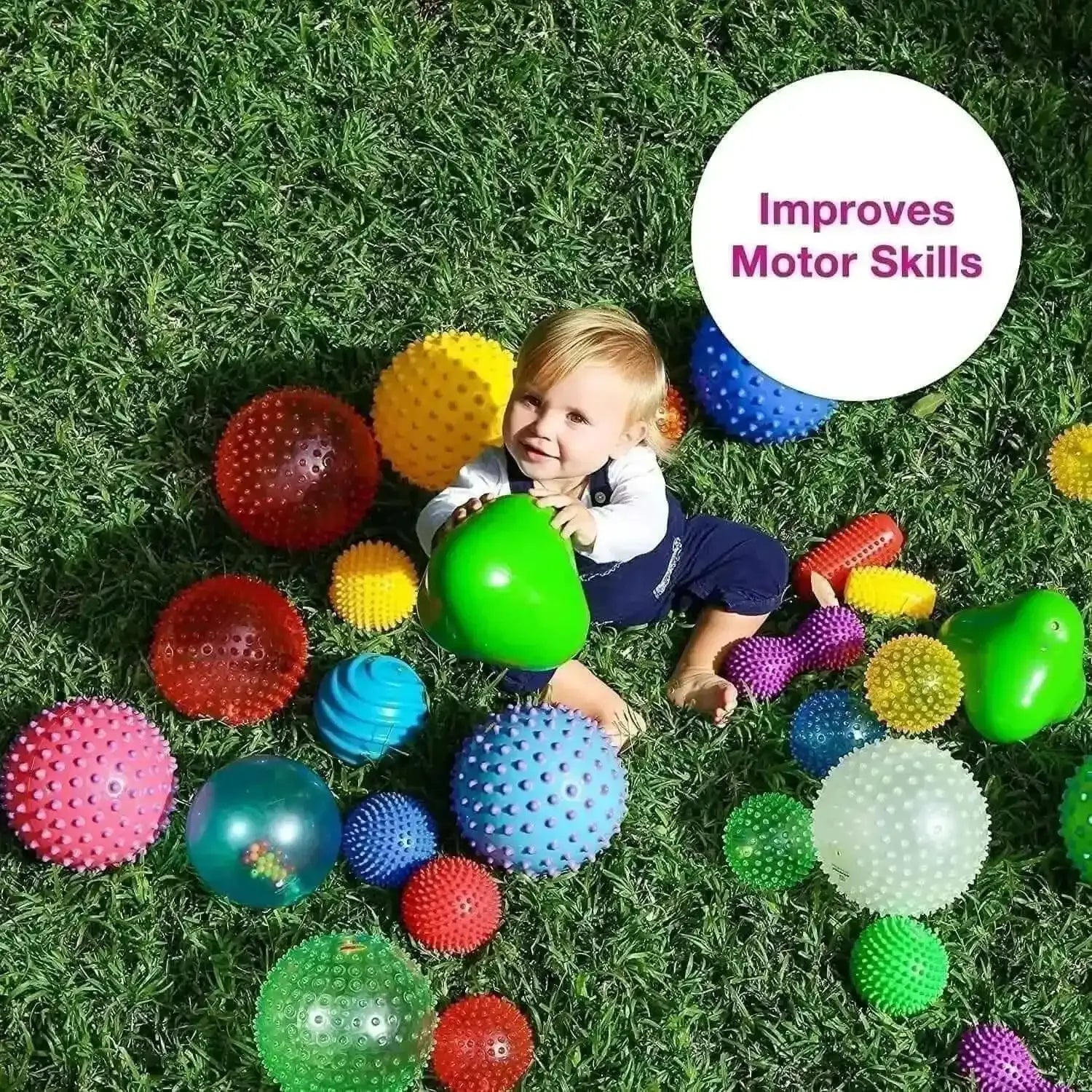 Edushape Sensory Shapes and Balls Kit-Edushape Sensory Shapes and Balls Kit