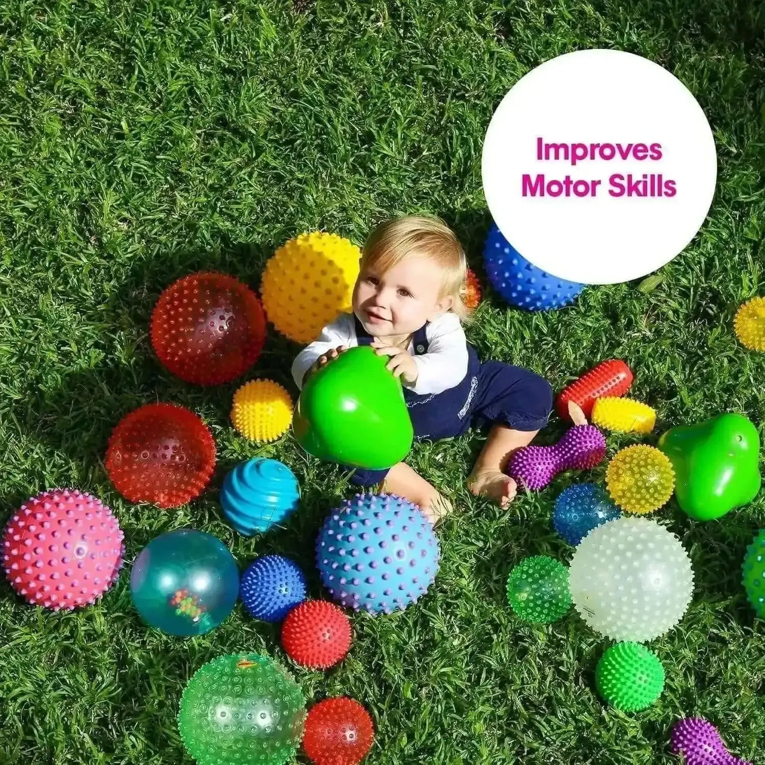 Edushape Sensory Shapes and Balls Kit-Edushape Sensory Shapes and Balls Kit