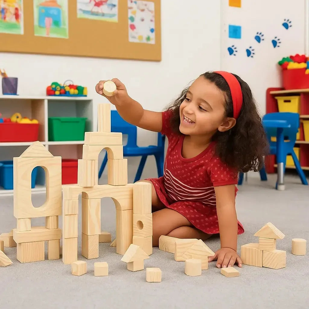 Edushape Wood-Like Soft Blocks-Edushape Wood-Like Soft Blocks