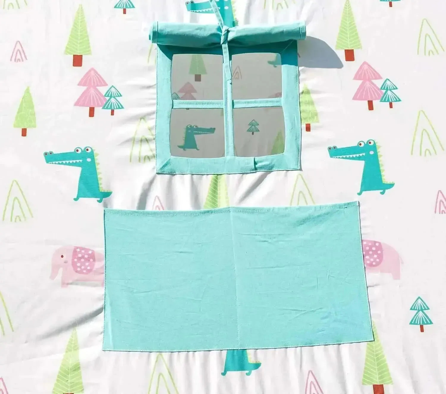 Elephant and Crocodile Play Tent-Elephant and Crocodile Play Tent