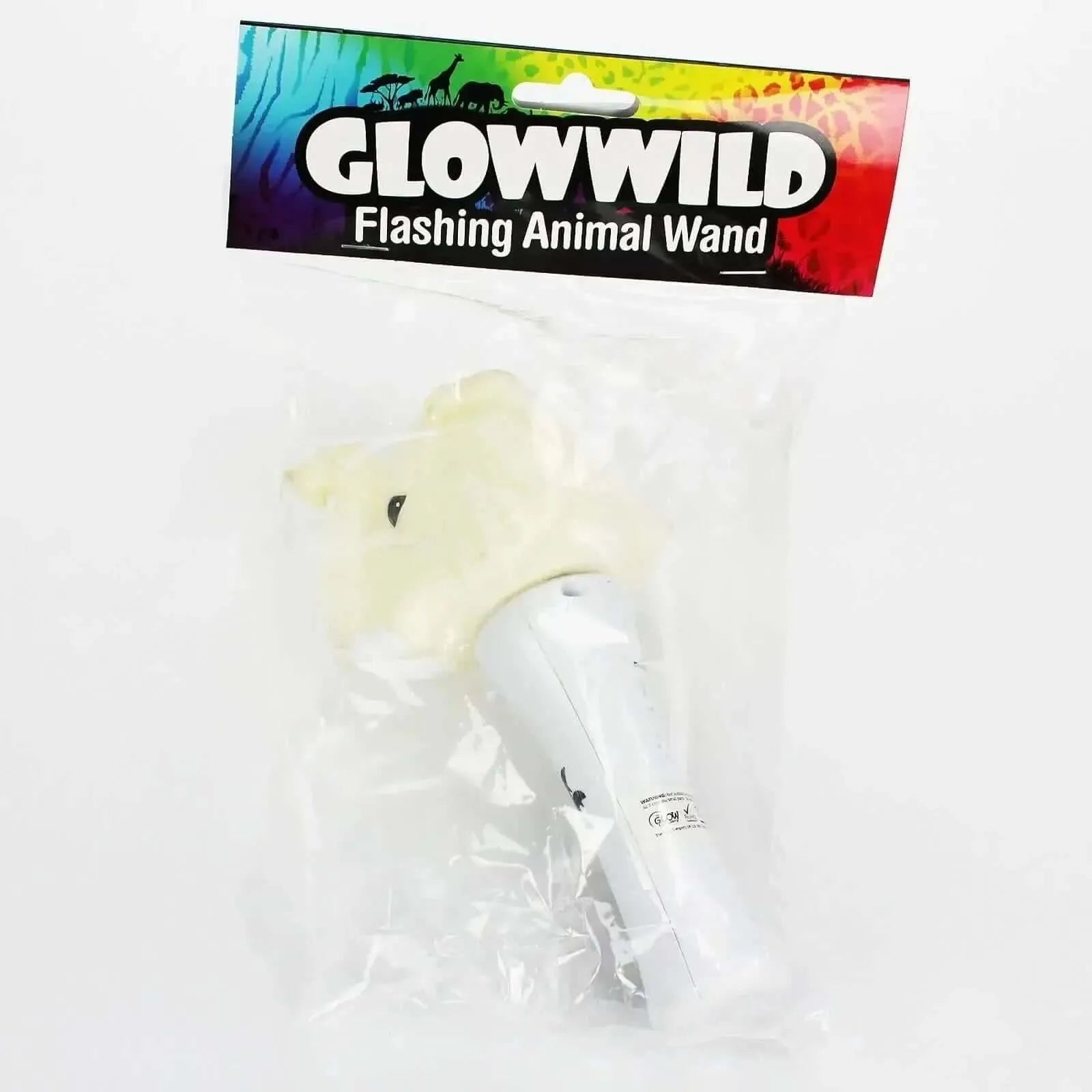 Elephant Mini Light Up Animal Wand 7"-Elephant Mini Light Up Animal Wand 7"