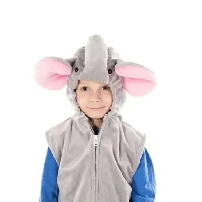 Elephant Zip Top Fancy Dress-Elephant Zip Top Fancy Dress