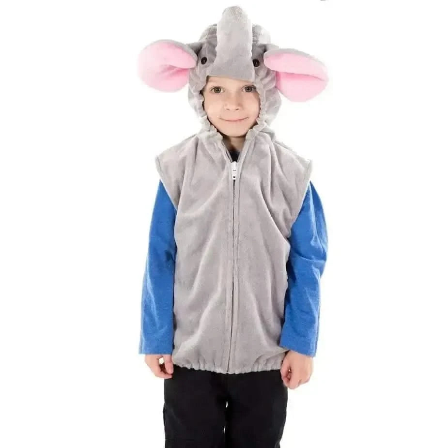 Elephant Zip Top Fancy Dress-Elephant Zip Top Fancy Dress