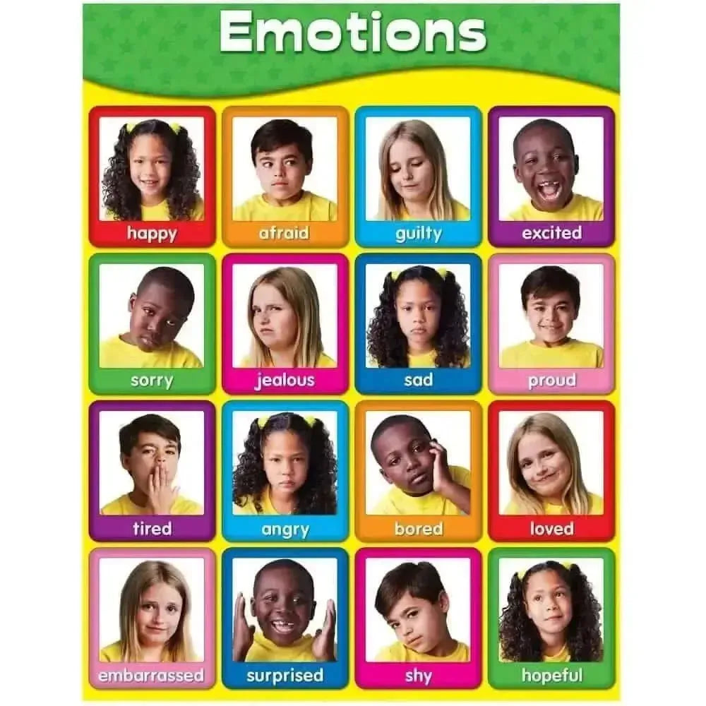 Emotions Wall Chart-Emotions Wall Chart