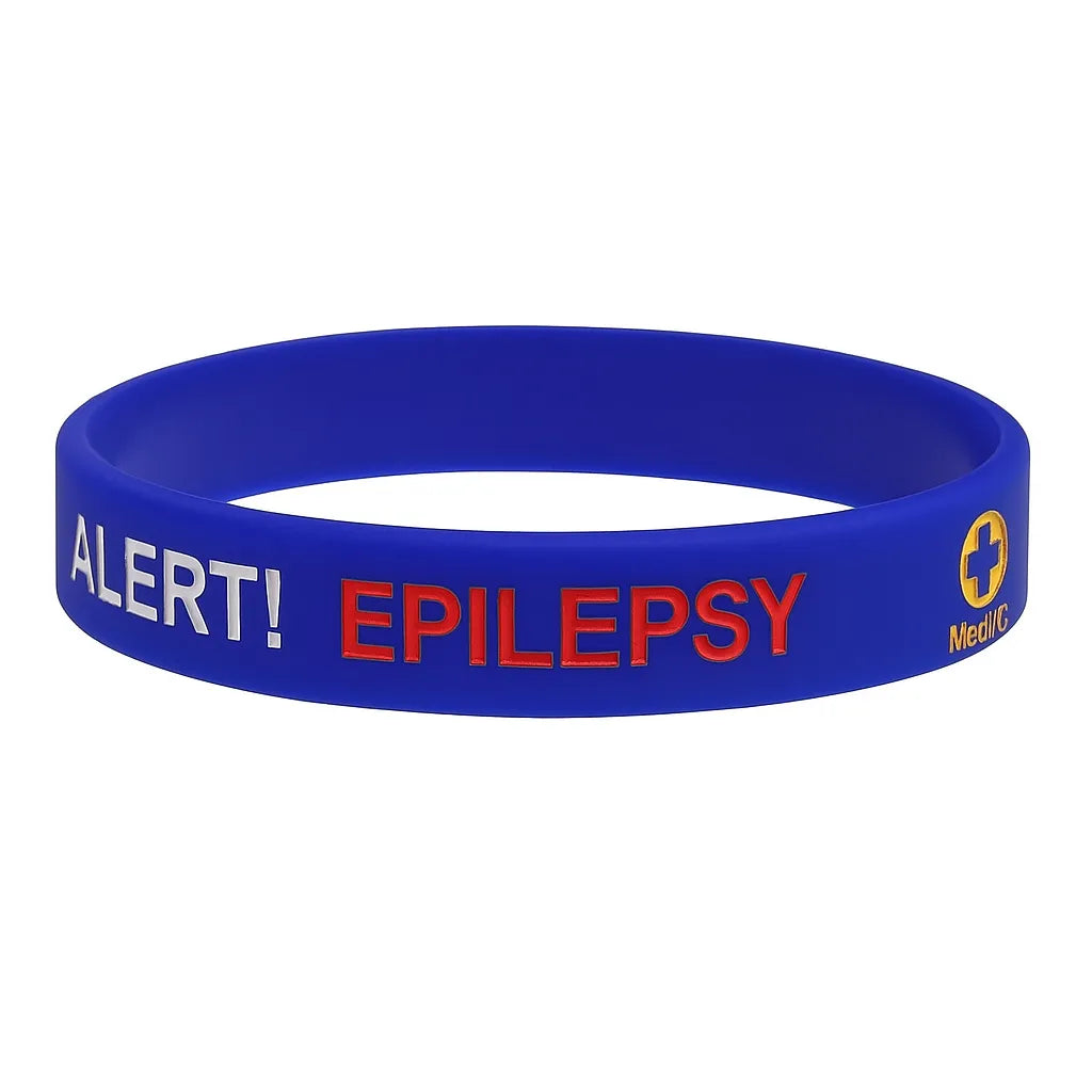 Epilepsy Alert Wristband-Epilepsy Alert Wristband