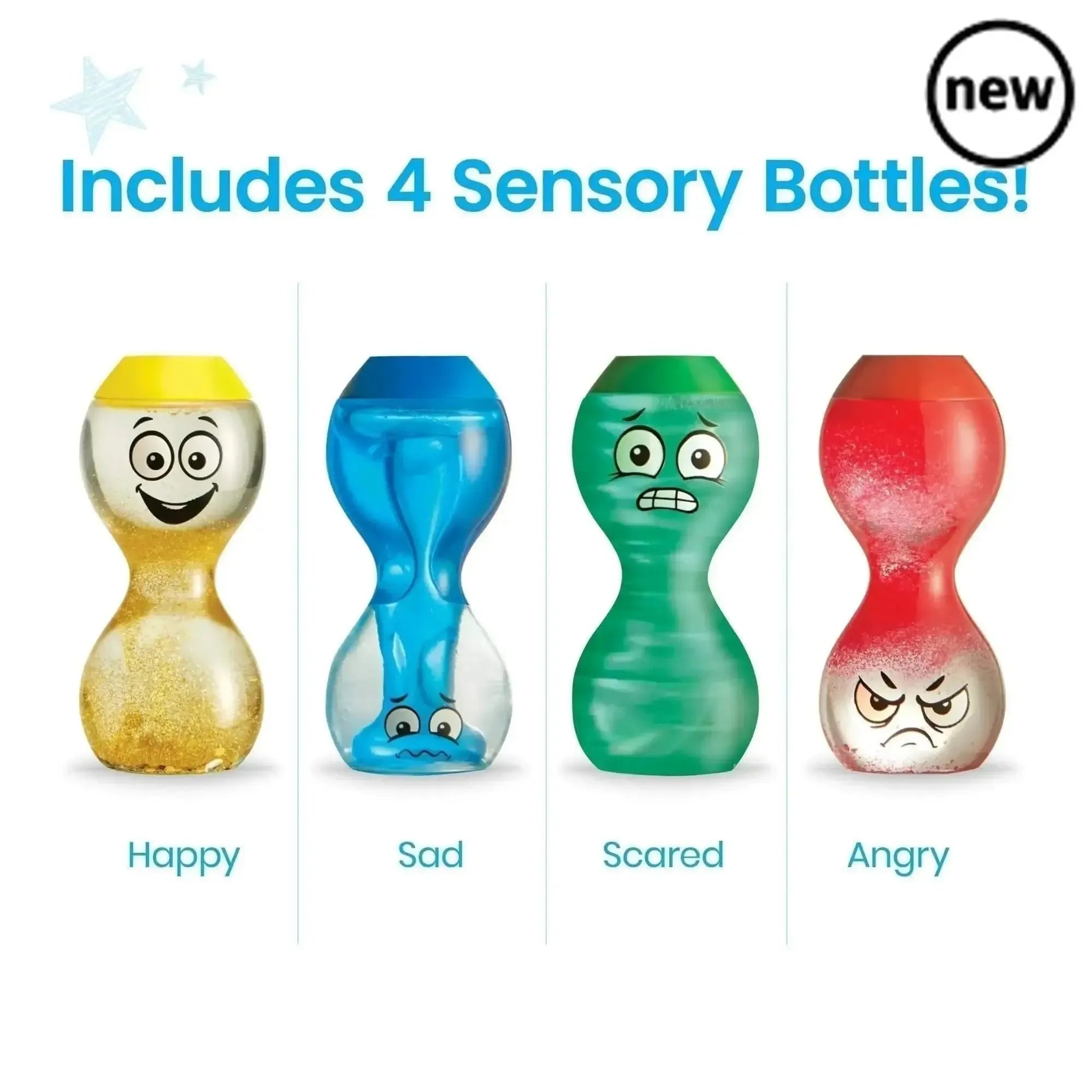 Express Your Feelings Sensory Bottles-Express Your Feelings Sensory Bottles