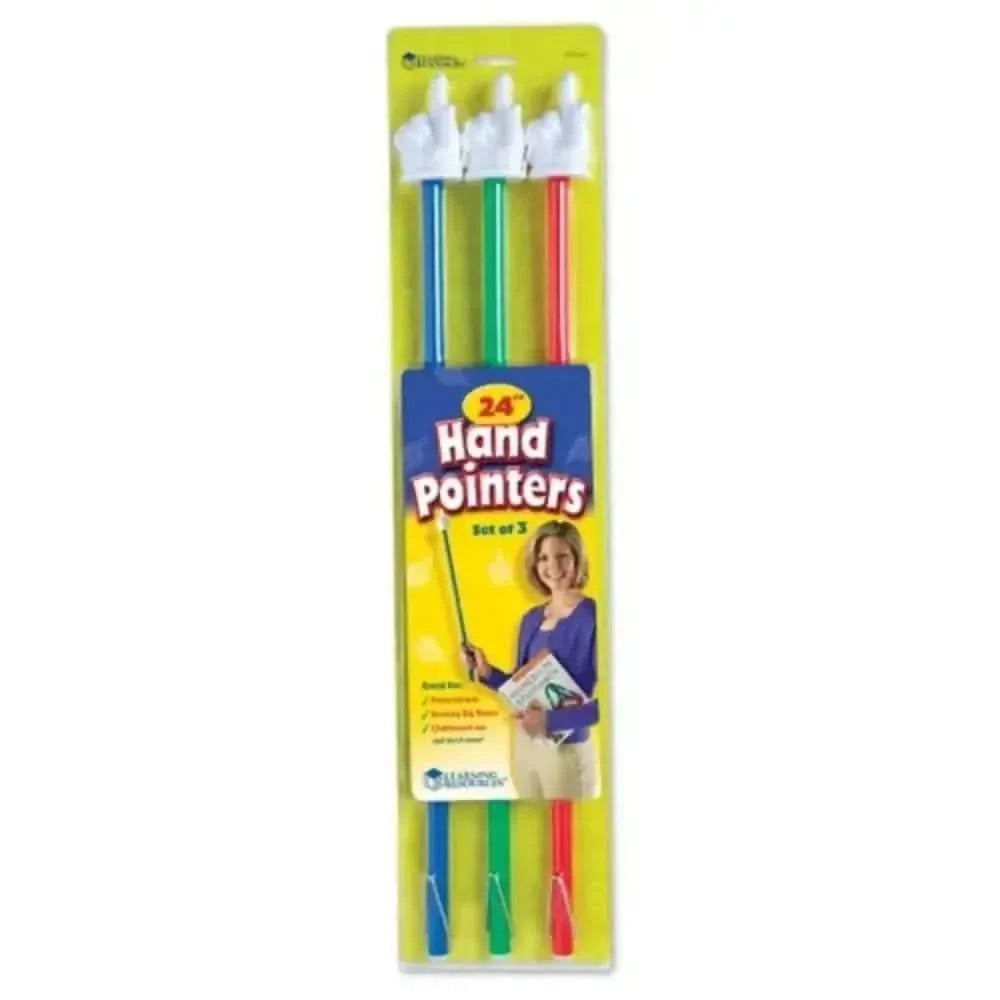 Extra Long Original Hand Pointers Set of 3-Extra Long Original Hand Pointers Set of 3