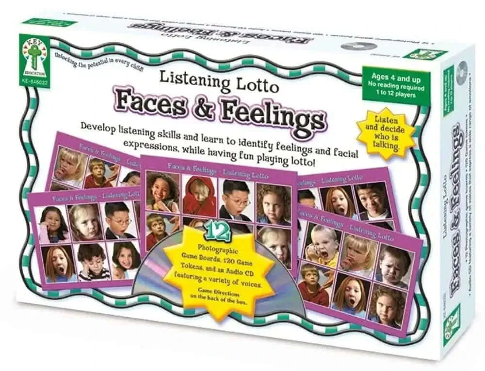 Faces and Feelings Board Game-Faces and Feelings Board Game