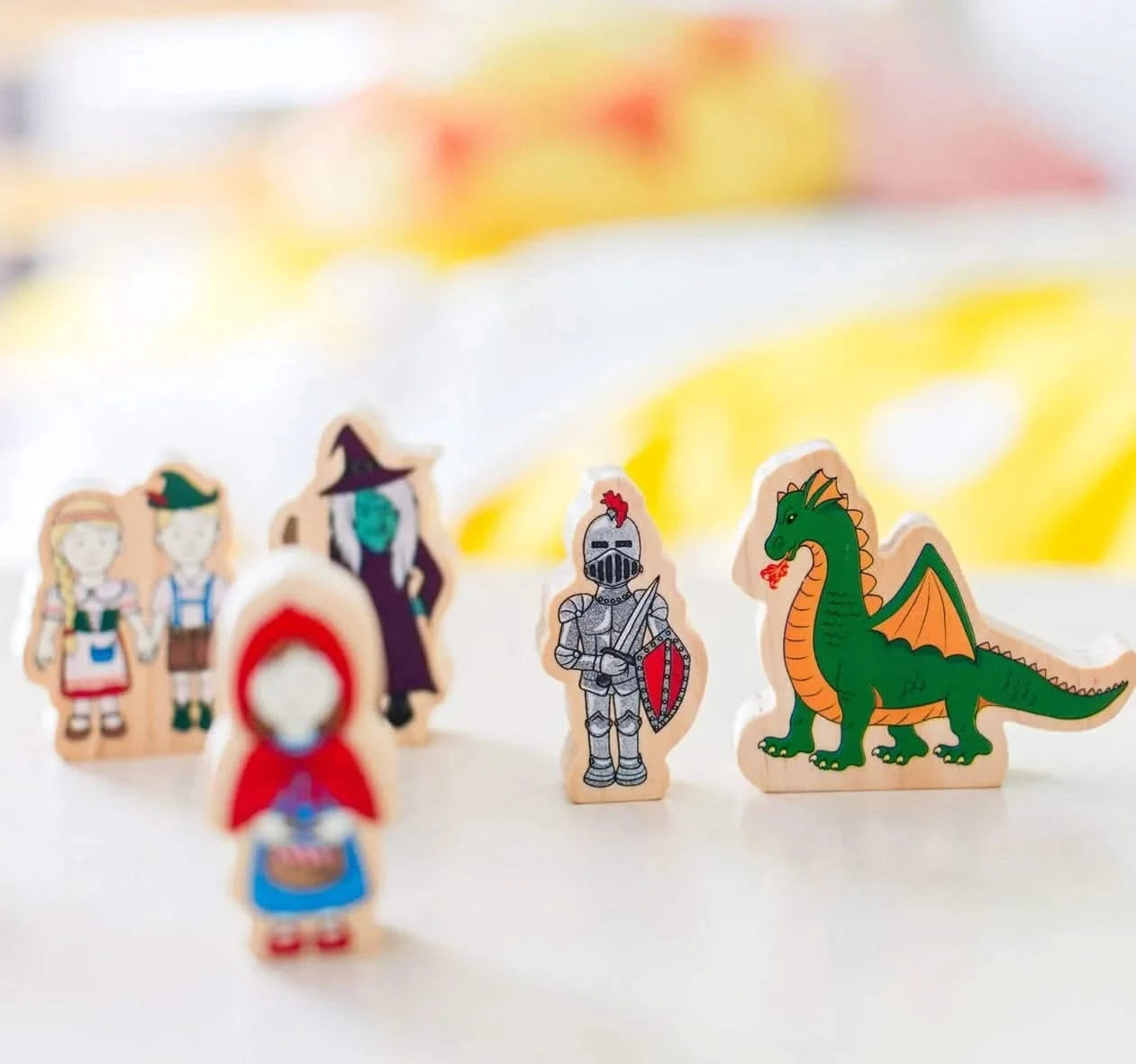 Fairy Tale Wooden Characters-Fairy Tale Wooden Characters