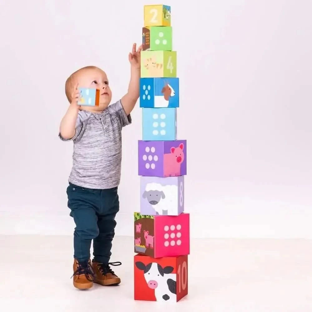 Farmyard Stacking Cubes-Farmyard Stacking Cubes