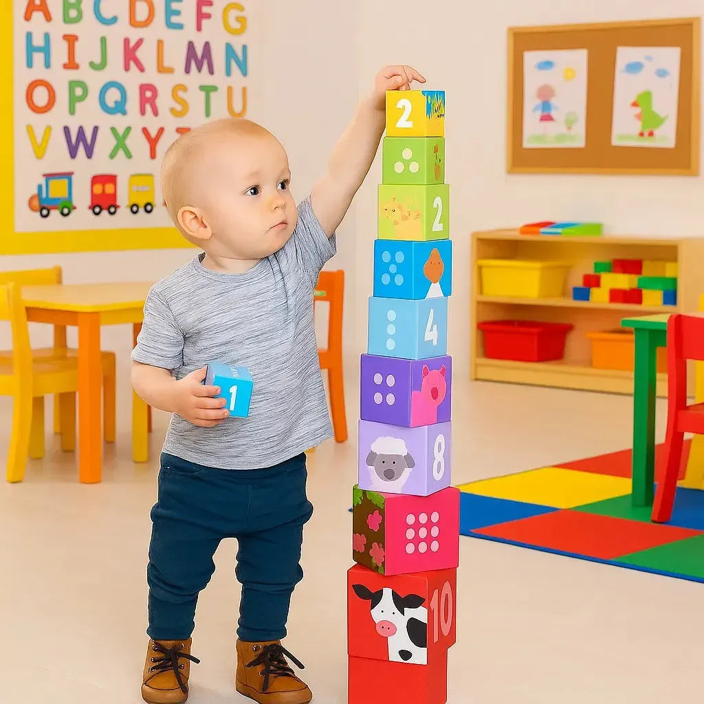 Farmyard Stacking Cubes-Farmyard Stacking Cubes