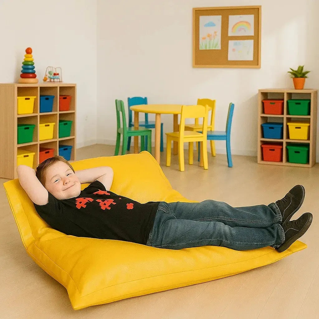 Faux Leather Beanbag sensory cushion-Faux Leather Beanbag sensory cushion