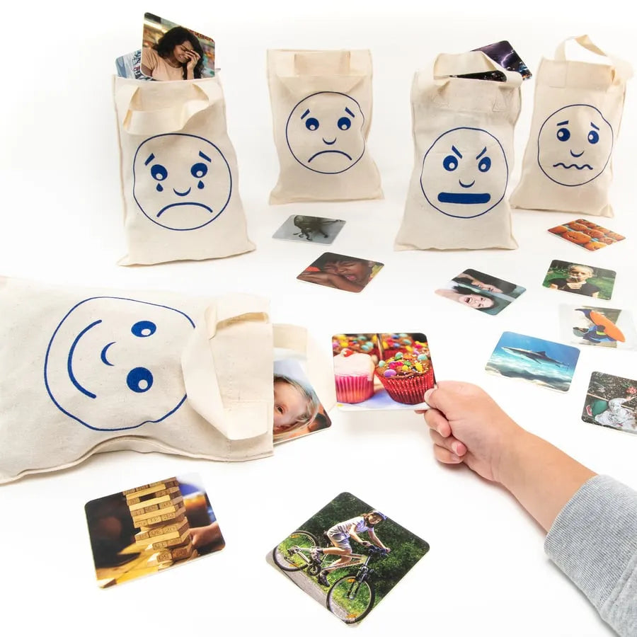 Feelings and Emotions Sorting Bags-Feelings and Emotions Sorting Bags