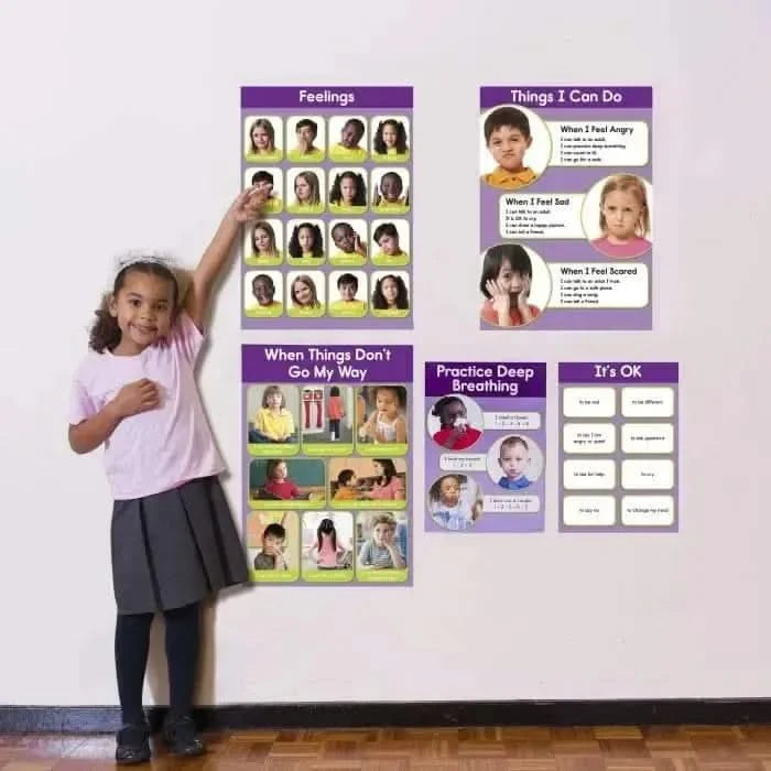 Feelings Bulletin Board Set-Feelings Bulletin Board Set