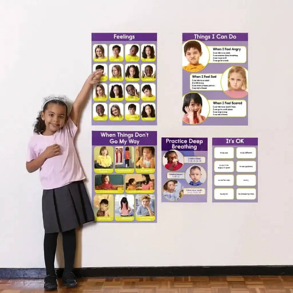 Feelings Bulletin Board Set-Feelings Bulletin Board Set