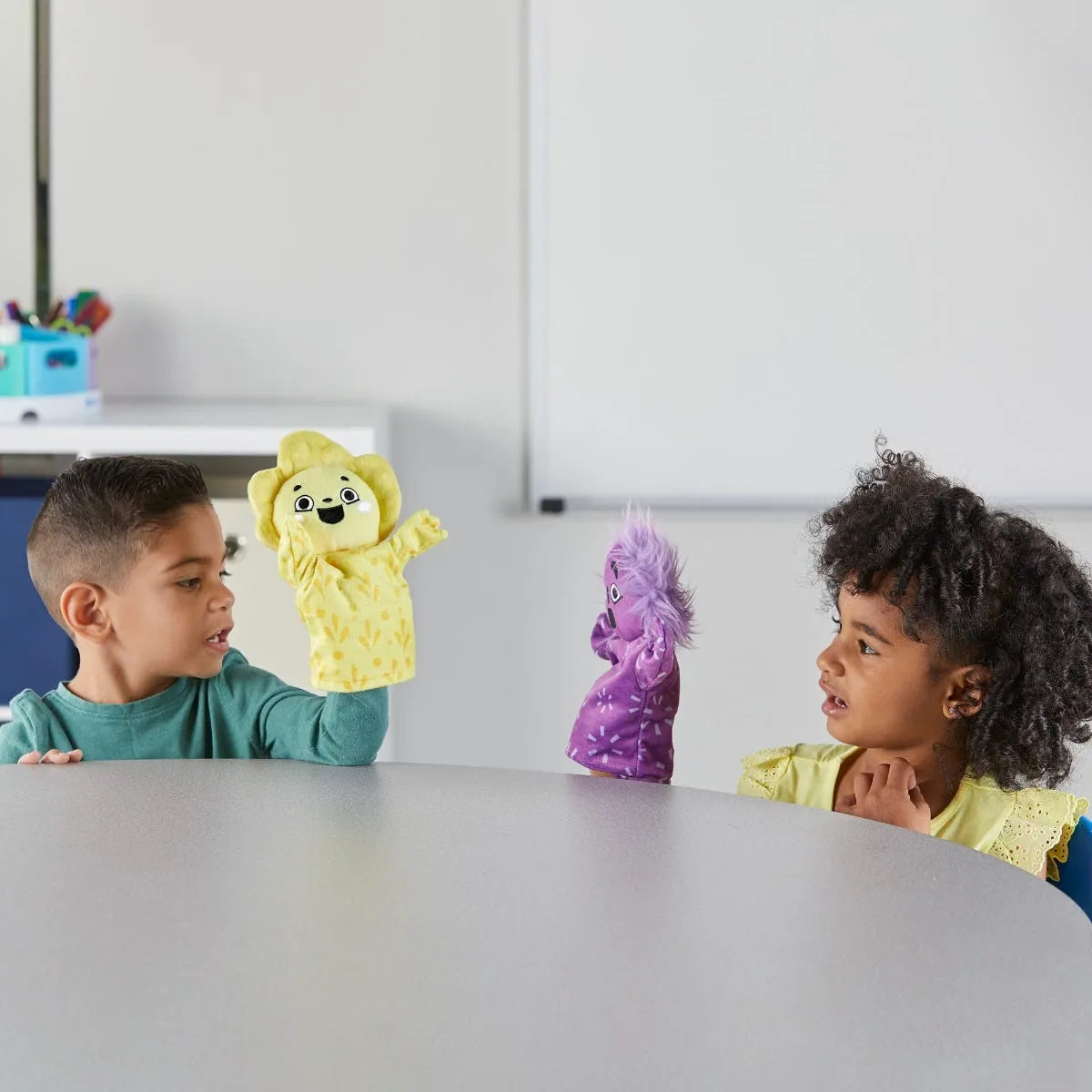 Feelings Family Hand Puppets-Feelings Family Hand Puppets
