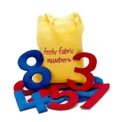 Feely Fabric Numbers-Feely Fabric Numbers