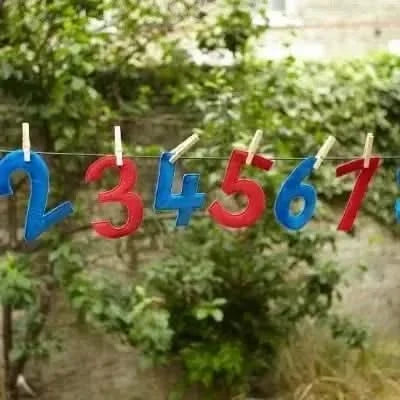 Feely Fabric Numbers-Feely Fabric Numbers