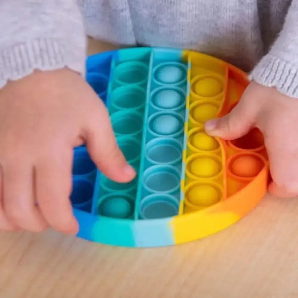 Fidget Bubble Popper Rainbow-Fidget Bubble Popper Rainbow